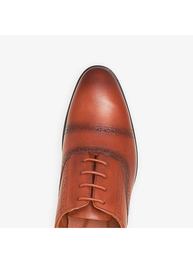 نديور أحذية رجالية كلاسيكية رسمية من الجلد من إندور | فاخرة | مريحة | خفيفة الوزن | تصميم عصري | مناسبة للعمل | جيدة التهوية | مناسبة للإطلالات الكاجوال - Image 3